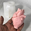 Heart(Organ) Shape DIY Candle Silicone Statue Molds CAND-PW0007-025-5