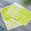 Waterproof PET Plastic Reflective Stickers DIY-WH0580-67B-4