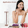Round Wooden Necklace Organizer Display Stands NDIS-WH0010-34A-5