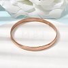 304 Stainless Steel Plain Bangles for Women Men BJEW-Z167-01M-01-3