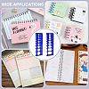 1 Set Acrylic Book Bookbinding Guide Template DIY-BC0017-25B-5