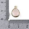 Natural Rose Quartz Faceted Pendants G-U019-05G-09-3