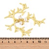 Glass Seed Beaded Big Pendants PALLOY-MZ01399-02-3