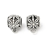Tibetan Style Alloy Tube Bails PALLOY-S079-063AS-2