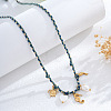 Summer Beach Braided Rope Bib Necklaces SZ6362-5-1