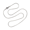 304 Stainless Steel Coreana Chain Necklace NJEW-S420-005B-P-3