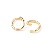 Brass Open Jump Rings KK-G604-08G-19-2