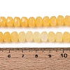 Imitation Jade Crackle Glass Beads Strands GLAA-N068-01A-A05-5