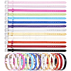 26Pcs 13 Colors Imitation Leather Cord Bracelets BJEW-PH0004-75-1