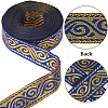 Ethnic Style Embroidery Polyester Ribbons OCOR-WH0070-86B-6