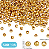500Pcs Brass Beads FIND-PA0001-69G-2