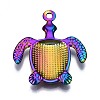 Rainbow Color Alloy Pendants PALLOY-S180-178-NR-3