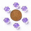 Transparent Acrylic Beads X-TACR-S154-15B-47-3