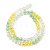 Electroplate Glass Beads Strands EGLA-D300-06-6mm-21-3