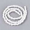 Opaque Glass Beads Strands GLAA-N019-3mm-03-3