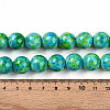 Synthetic Turquoise Beads Strands TURQ-T004-08A-06-3