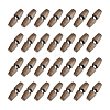 Unicraftale 50Pcs 1-Hole Wood Buttons BUTT-UN0001-27A-1