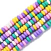 Handmade Polymer Clay Beads Strands CLAY-N008-008L-2