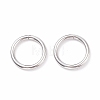 Non-Tarnish 304 Stainless Steel Closed Jump Rings X-STAS-F174-16P-1