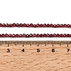 Natural Garnet Beads Strands X-G-J002-20-3