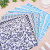 28Pcs 14 Styles Cotton Fabric DIY-TA0014-80B-5