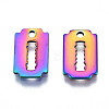 Ion Plating(IP) 201 Stainless Steel Charms STAS-S119-146-2