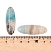 Natural Flower Amazonite Pendants G-K381-14C-3