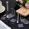 2Pcs Acrylic Wall Mount Hat Display Rack AJEW-WH0696-869-4