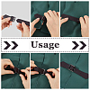 8 Sets PU Leather Sew on Toggle Buckles AJEW-HS0001-54A-3