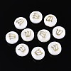 Natural Freshwater Shell Beads BSHE-ZX007-03F-1