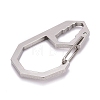 202 Stainless Steel Key Clasps STAS-F268-06P-2