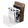 4-Compartment Plastic Book Organizer AJEW-WH0696-760-1