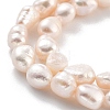 Natural Cultured Freshwater Pearl Beads Strands PEAR-P062-28A-4