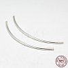 Tube 925 Sterling Silver Beads STER-O021-C-07-3