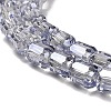 Electroplate Glass Beads Strands EGLA-D030-19M-3