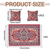 Turkish Style Mini Nylon Carpets AJEW-TA0003-66B-4