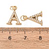 304 Stainless Steel with Crystal Rhinestone Charms SA-CBA5270-11G-4