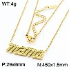 304 Stainless Steel Crystal Rhinestone Word Mama Pendant Necklaces for Mother's Day FS-WG743BF-07-1