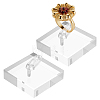 Acrylic Single Ring Display Stands RDIS-WH0007-13A-1