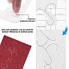 Gorgecraft Transparent Acrylic Sewing Template DIY-GF0002-92-3