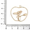 Brass Pendants KK-G601-05G-06-3