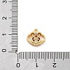 Brass Micro Pave Cubic Zirconia Pendants LS-KK-H511-01G-02-3