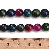 Grade AB Natural Tiger Eye Beads Strands G-F591-18-8mm-06-5