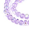 Transparent Glass Beads Strands X-EGLA-N016-6mm-03-3