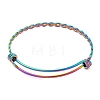 Twist Stainless Steel Bangles BJEW-XCP0002-04-2