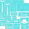 Self-Adhesive Silk Screen Printing Stencil DIY-WH0173-051-1