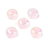 Electroplate Transpant Resin European Beads RE-CBAFF00-02C-1