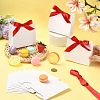 White Cardboard Paper Wedding Candy Boxes with Ribbon CON-FZC0002-002D-5