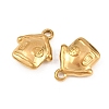 304 Stainless Steel Pendants STAS-A135-07C-G-2