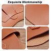 AHADEMAKER 4Pcs 4 Colors Imitation Leather Glasses Cases AJEW-GA0005-46-4